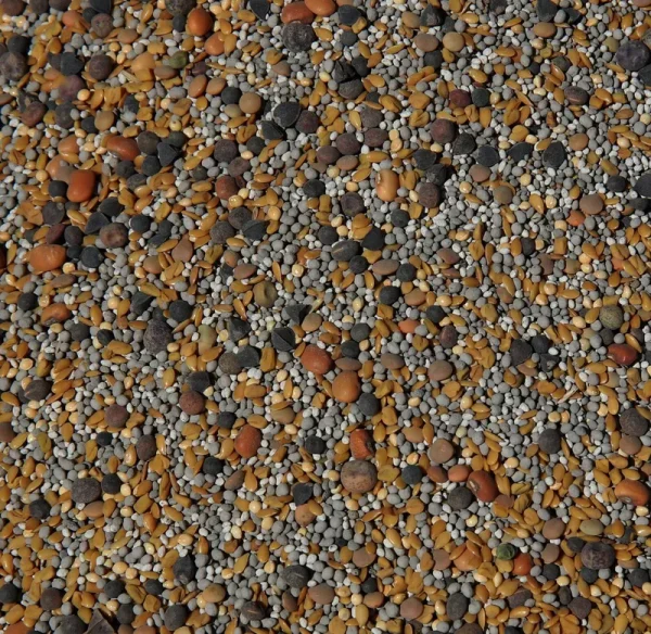No-Till Cover Crop 13-Seed Mix: 50% Clovers Plus Fenugreek, Vetch, Flax, Cowpeas, Buckwheat, Forage Peas, Millet, Lentils (5-Lb. Bag (Five pound)