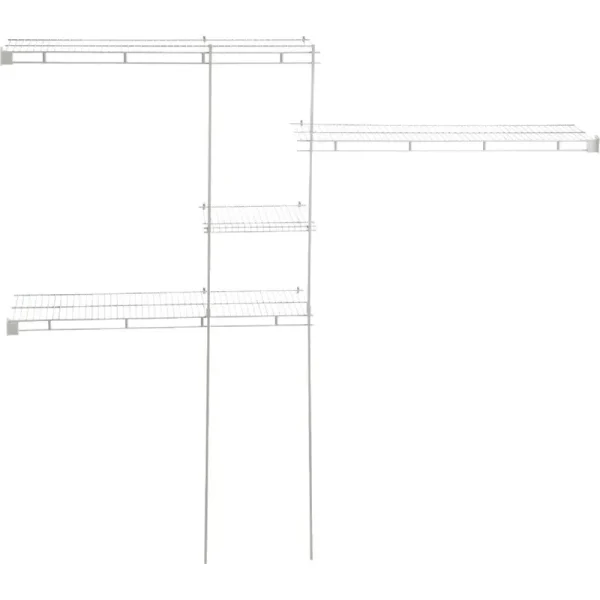 ClosetMaid 5-8 ft. Closet Organizer, White
