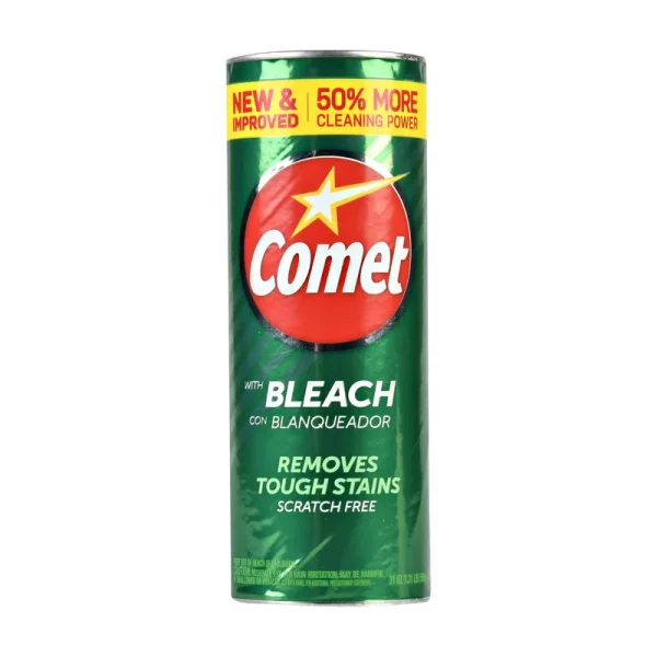 Comet Cleanser, With Bleach - 21 oz