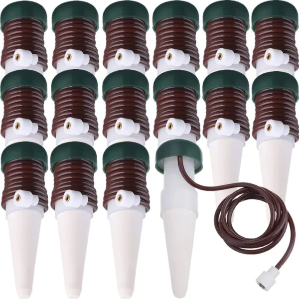 Hestya Watering Stakes Automatic Watering System Plant Self Drip Irrigation Slow Release for Indoor or Outdoor Houseplants (16)