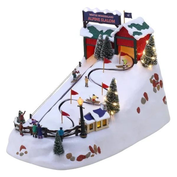 Mr. Christmas 15" Winter Wonderland Alpine Slalom