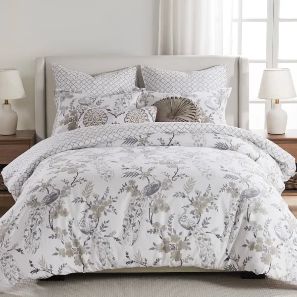 Levtex Home Pisa Comforter Set, Grey, Twin