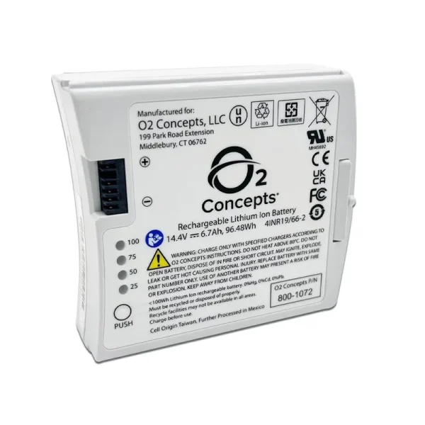 Battery for Oxlife Liberty 2 Portable Oxygen Concentrator