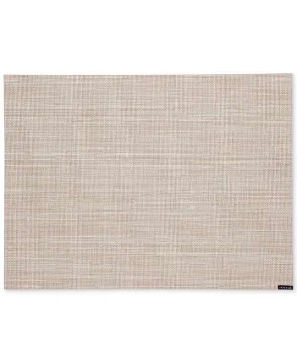 Chilewich Mini Basketweave Parchment Placemat