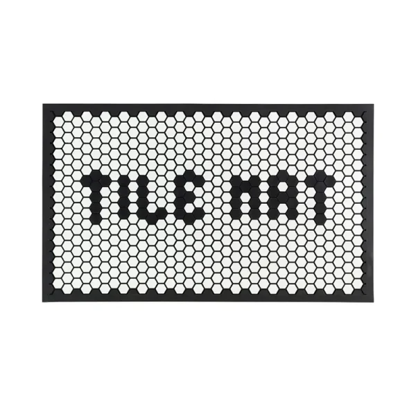 Letterfolk Large Tile Mat - White