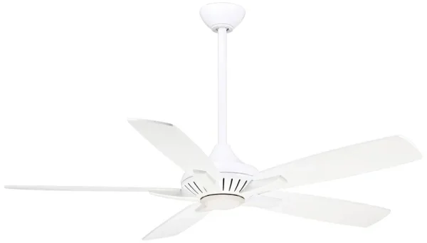 Minka Aire F1000-WH Dyno 5-Blade 52�� LED Ceiling Fan - White
