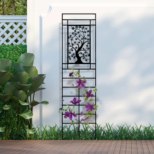 Tree of Life Metal Garden Trellis