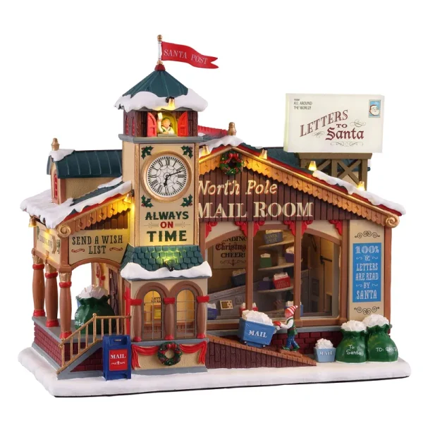 Lemax North Pole Mail Room