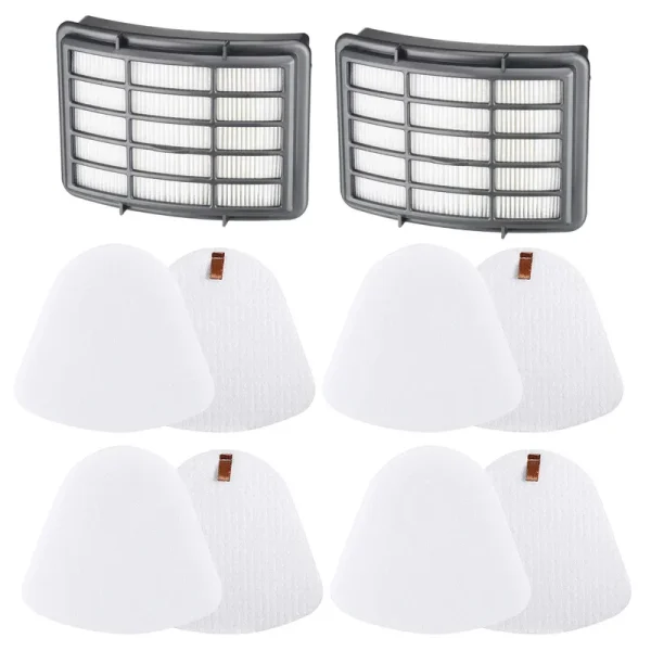 LINNIW Premium 4+2 Pack Vacuum Filter Replacement Compatible Shark Navigator Lift-Away Nv350, Nv351, Nv352, Nv355, Nv356e, Nv357, Nv360, Nv370, Nv391,