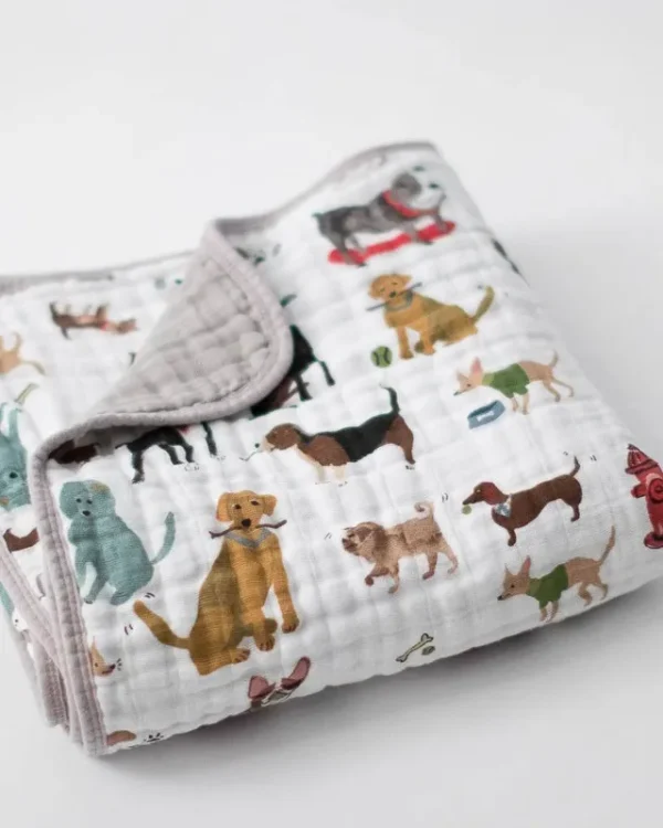 Little Unicorn Cotton Muslin Quilt in Woof