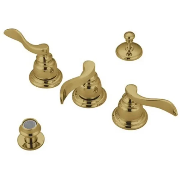 Elements of Design Eb8322nfl Nu - Day Three Handle Bidet Faucet - Brass