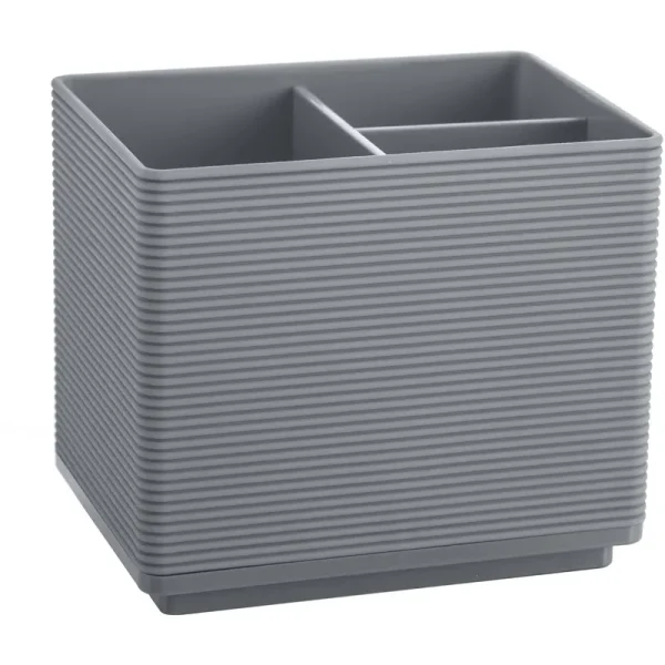 Mainstays Soft Touch Organizer, Grey (1)