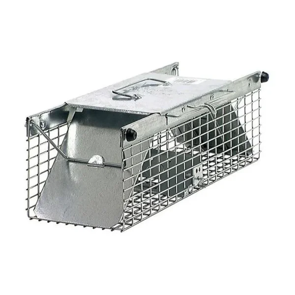Havahart 1025 Small 2-Door Live Animal Trap Ideal for Catching Squirrels, Chipmunks, Rats, Weasels