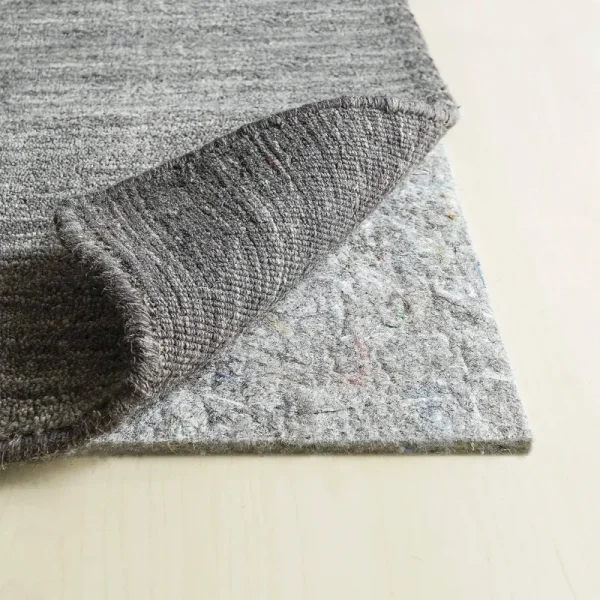 RugPadUSA - Basics - 5'x7' - 1/4" Thick - 100% Felt - Protective Cushioning Rug Pad - Safe for All Floors and Finishes Including Hardwoods