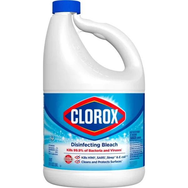 Clorox Bleach, Disinfecting - 3.78 qt