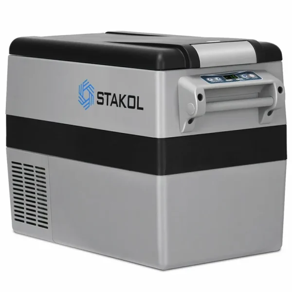 Gymax Portable Refrigerator Vehicle Car Compressor Freezer Cooler 44 - Quart