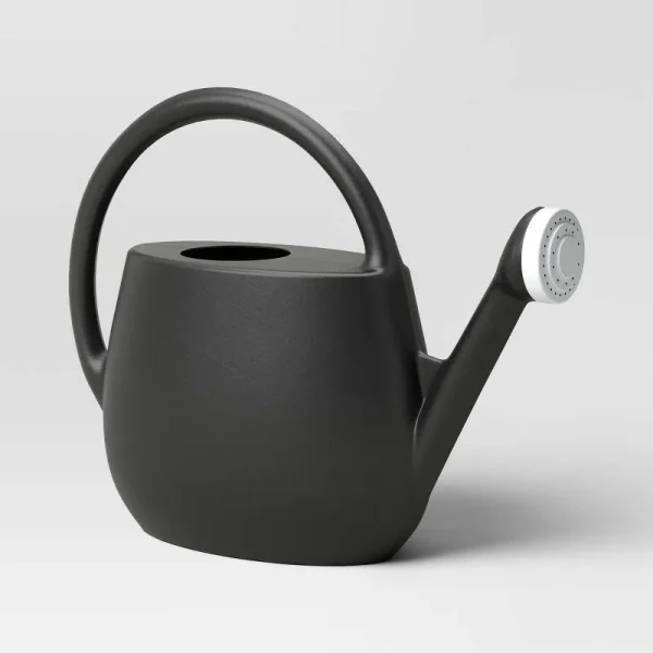2gal Plastic Watering Can - Black - Room Essentials