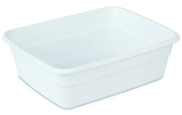 Sterilite White Dishpan - 8 qt
