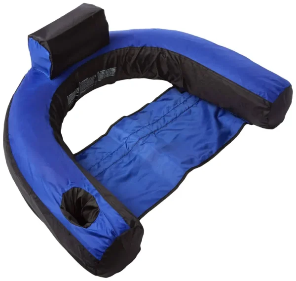 Swimline Nylon Covered U-Seat Swimming Pool Float 2-Pack