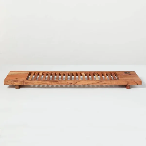 Hearth & Hand Wood Bathtub Tray with Magnolia | Target