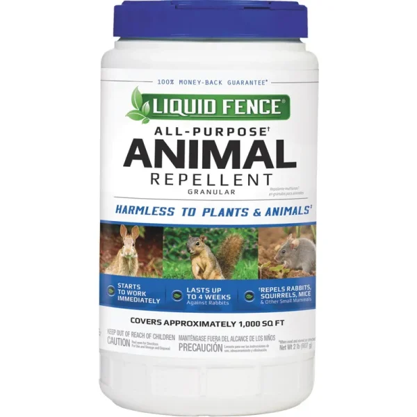 Liquid Fence for Small Mammals Animal Repellent - 2 lb tub