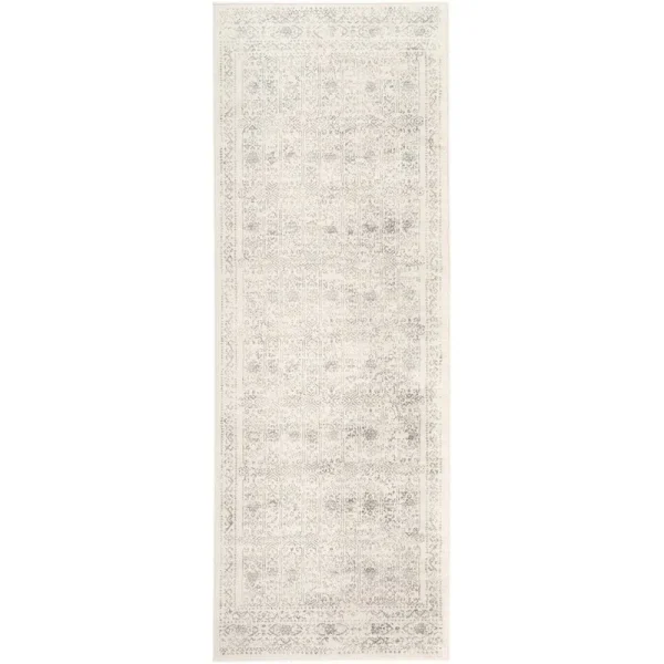 DeSoto Oriental Cream/Gray Area Rug Laurel Foundry Modern Farmhouse Rug Size: Runner 2'7" x 10'