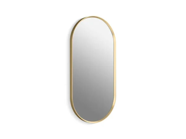 Essential Bathroom / Vanity Mirror Kohler Gold 36" x 18"