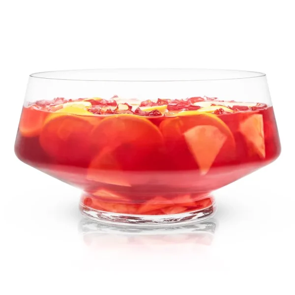 Viski Footed Punch Bowl