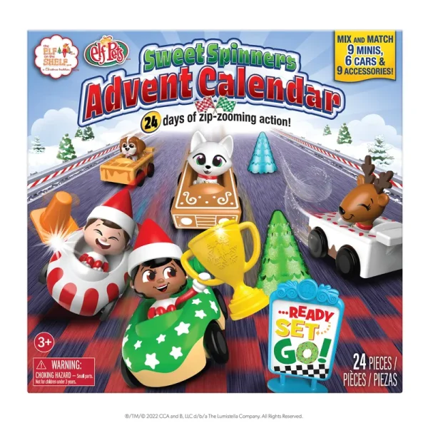 The Elf on The Shelf Elf Pets Sweet Spinners Advent Calendar