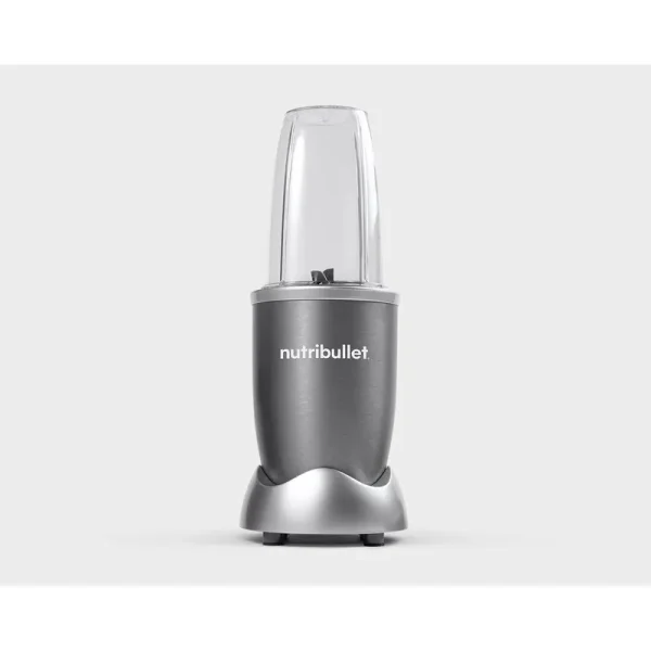 NutriBullet NBR-1201 12-Piece High-Speed Blender/Mixer System, Gray/silver (600 Watts)