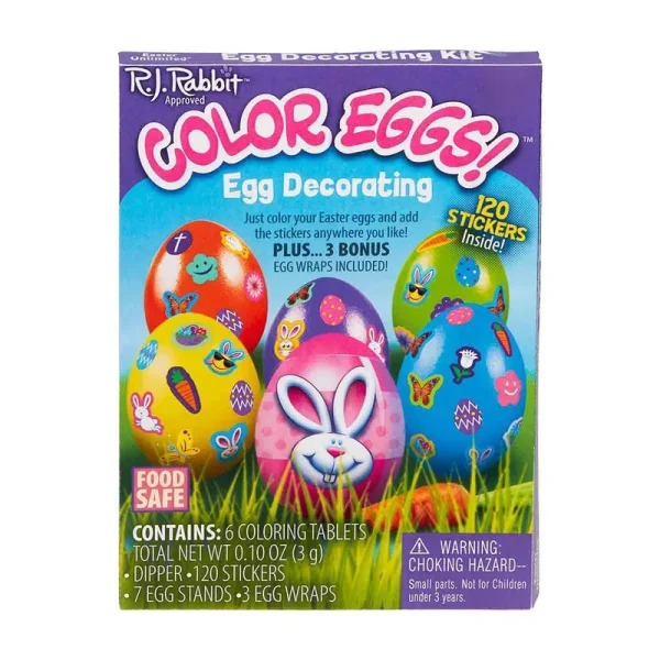 1935898285 R.J. Rabbit Color Eggs Easter Egg Decorating Kit