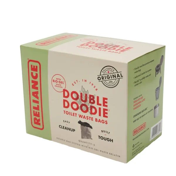 Double Doodie Double Doodie Toilet Waste Bags - 6 bags