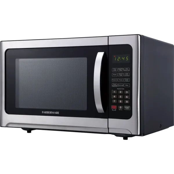 Farberware FM12SSG Professional 1.2 Cu. ft 1100-Watt Microwave and Grill Oven - Stainless Steel
