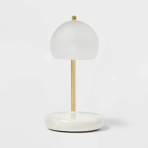Lamp Warmer White Frosted - Threshold