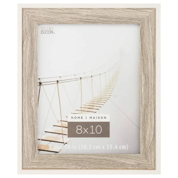 Michaels Graywash & White Frame, Home by Studio Dcor, Size: 8�� x 10��