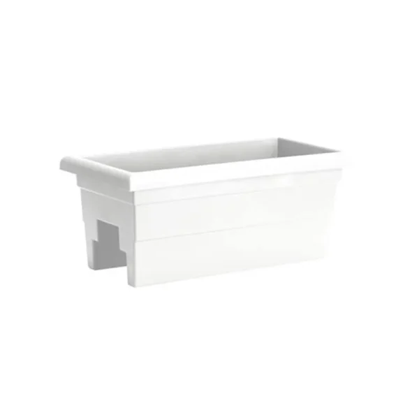 Countryside 24" White Rail Planter