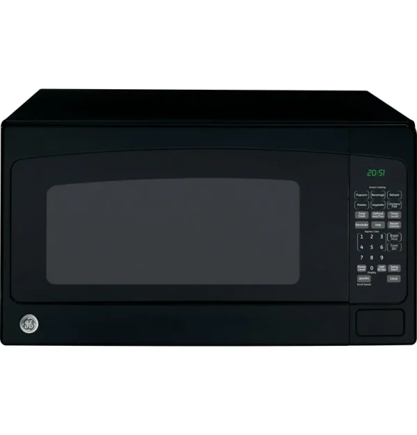 GE JES2051 1200W Countertop Microwave Oven - 2 cu ft  - black