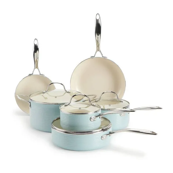 Food Network Farmstead 10-pc. Nonstick Ceramic Cookware Set