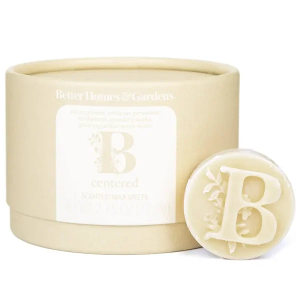 B Centered Essential Oil Infused Wax Melts, Better Homes & Gardens, 2.75 oz (1-Pack)