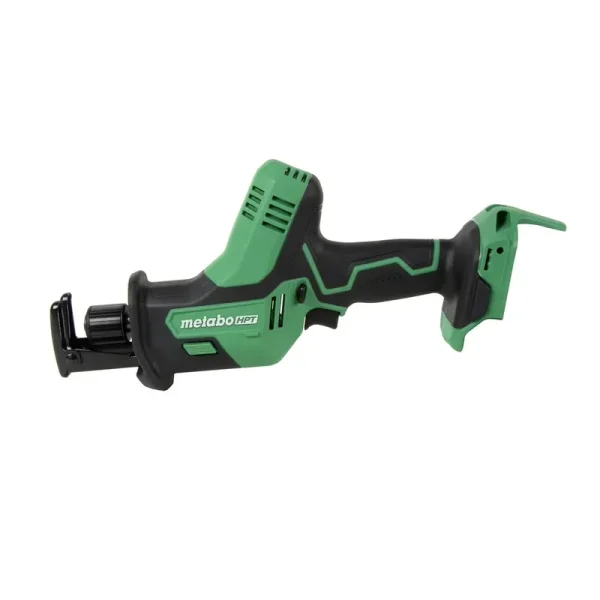 Metabo HPT 18V Multivolt Cordless Reciprocating Saw | One - Handed Design | 3, 200 Strokes per Minute | Accepts Reciprocating or Jig Saw Blades | Lifetime Tool Warranty | CR18DAQ4