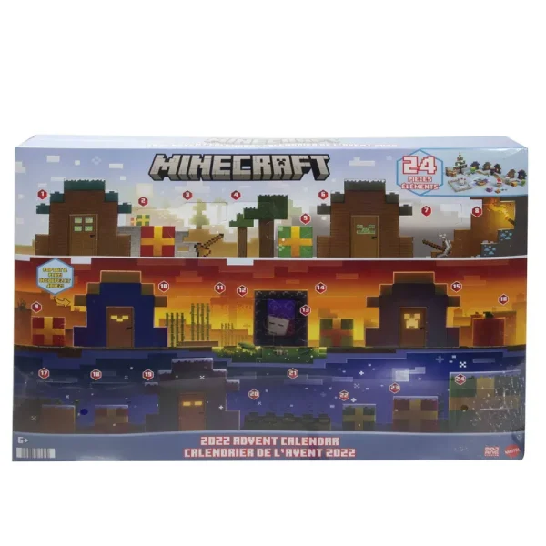Minecraft Mob Head Minis 2022 Advent Calendar