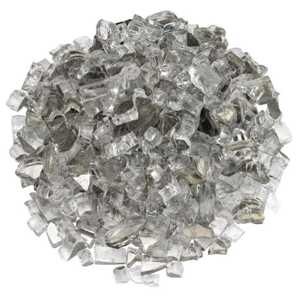 American Fireglass 1/2" Starfire Reflective Fire Glass 10lbs