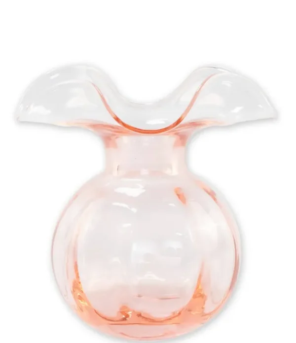 Vietri - Hibiscus Glass Bud Vase - Pink
