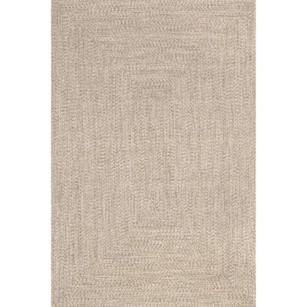 Bromsgrove Handmade Braided Tan Indoor / Outdoor Rug Wade Logan Rug Size: Rectangle 2' x 3'