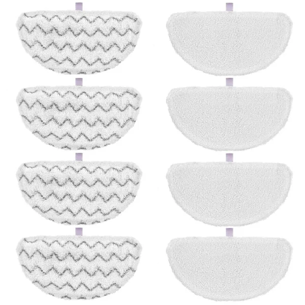 iSingo 8 Pack Bissell Steam Mop Pads Compatible with Bissell Powerfresh 1806 1940 1544 1440 2075a 2685A 1940W,19404 Series, Replacement Part Model #
