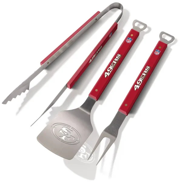 NFL San Francisco 49ers Spirit Series 3-Piece BBQ Set