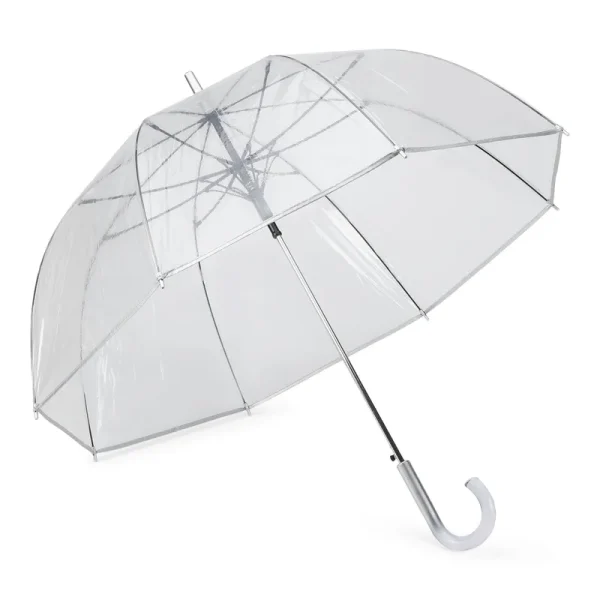 ShedRain Auto Open Bubble Stick Umbrella: Clear