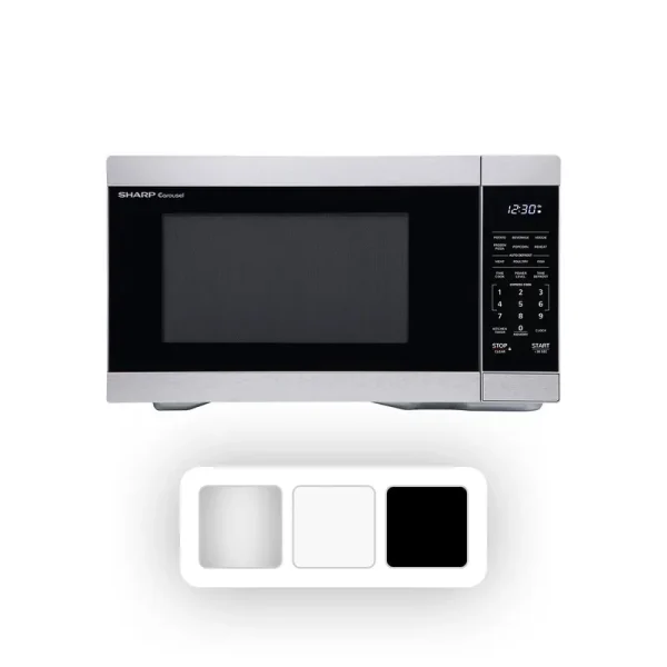 Sharp ZSMC1162HS 1.1 Cu. ft. 1000W Countertop Microwave Oven Stainless Steel