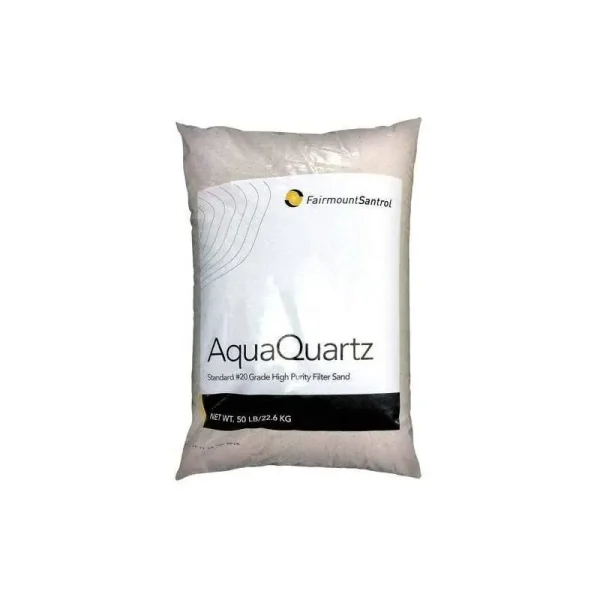 AquaQuartz #20 Grade Silica Pool Filter Sand (50 Pounds)