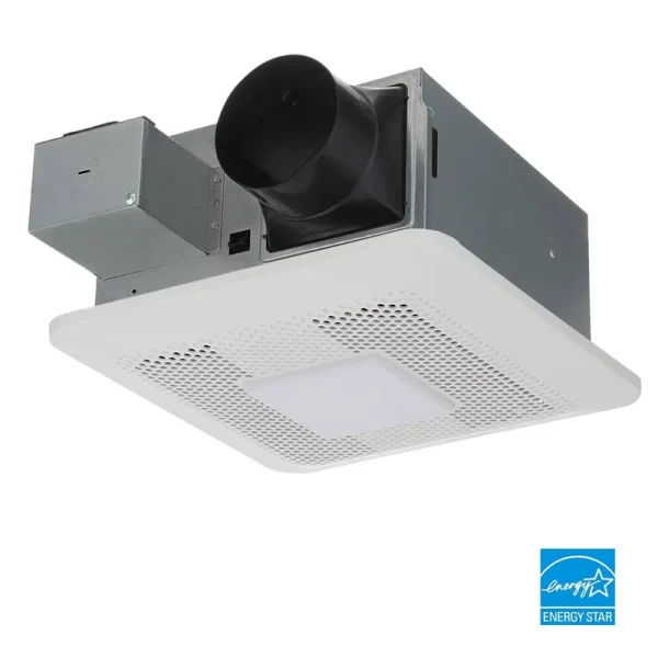 Panasonic WhisperRemodel DC 0.8-Sone 110-CFM White Lighted Bathroom Ventilator Fan Energy Star | RG-R811LA